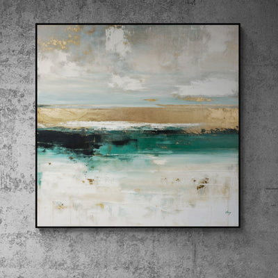 Canvas Print: "Coastal Echoes" by Tailored Canvases - product image 3 for Resin Society
