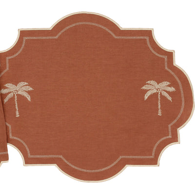 Cocoa Oasis Placemat - Set of 4 by Ro'Table - main product image for Resin Society