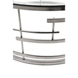 Coffee Table Jupiter Silver Ø100cm by DEKOR - product image 3 for Resin Society