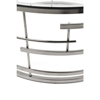 Coffee Table Jupiter Silver Ø100cm