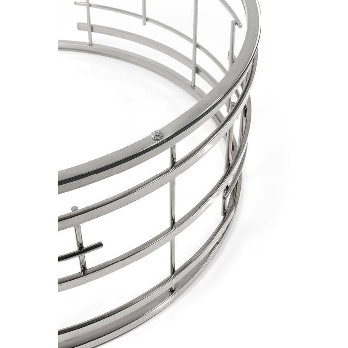 Coffee Table Jupiter Silver Ø100cm by DEKOR - product image 4 for Resin Society