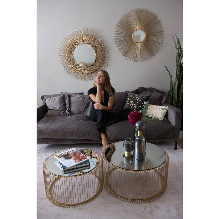 Coffee Table Wire Copper (2/Set)