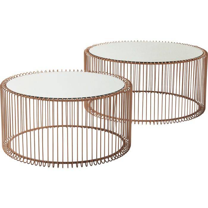 Coffee Table Wire Copper (2/Set)