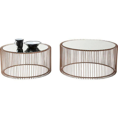 Coffee Table Wire Copper (2/Set)