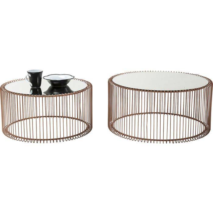 Coffee Table Wire Copper (2/Set)