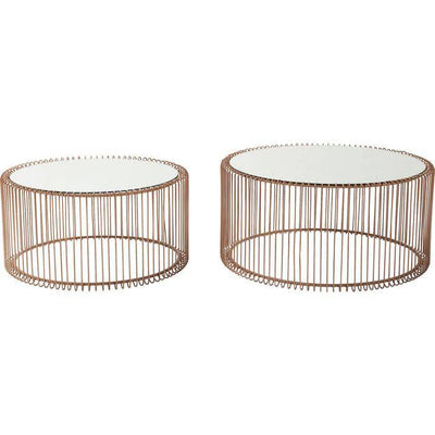 Coffee Table Wire Copper (2/Set)