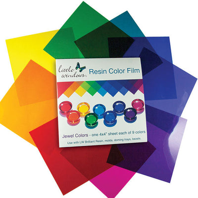 Resin Color Film - Jewel Colors - the easy, clean way to color resin detail image - Resin Society