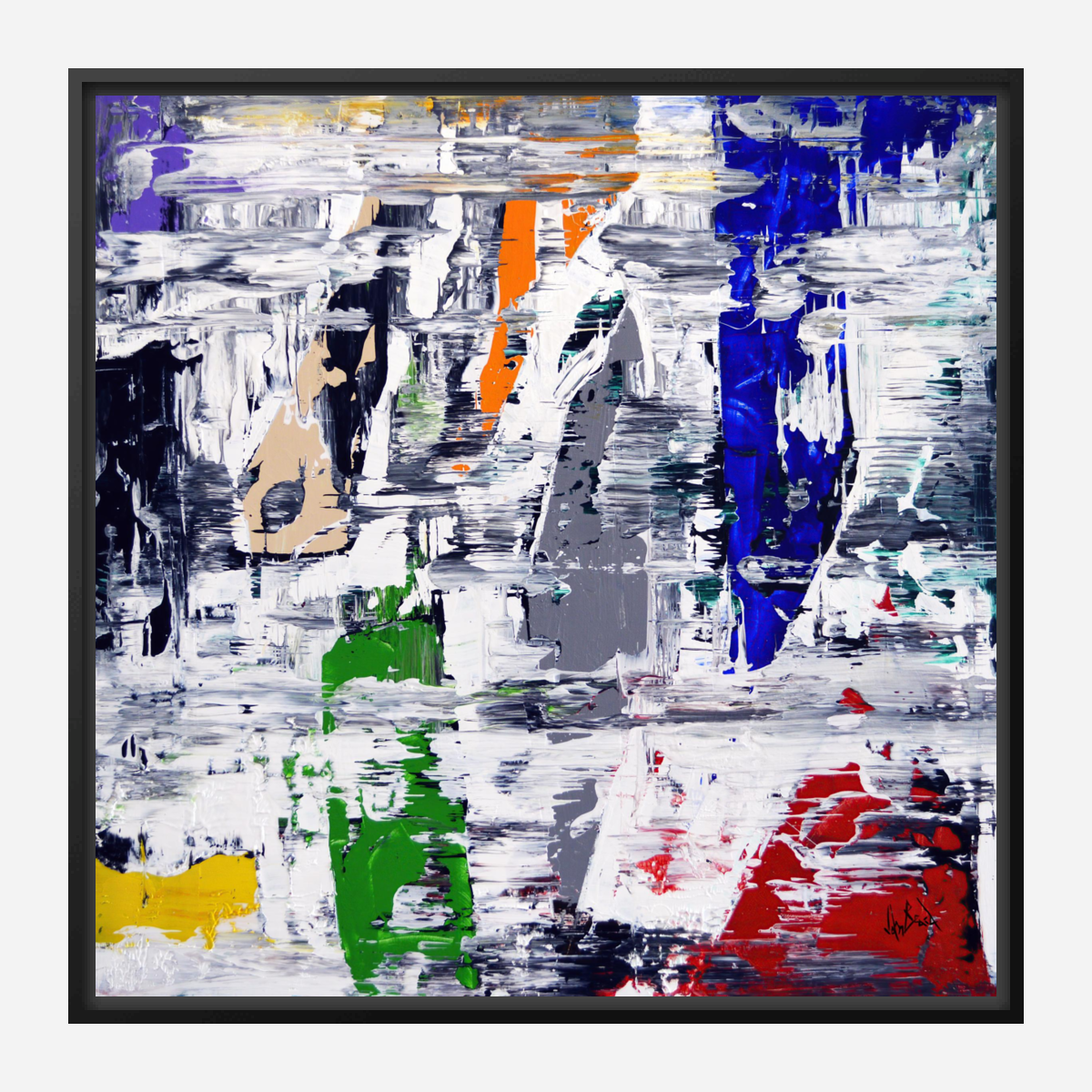 Colore Tributo II Artist Enhanced Canvas Print by John Beard Collection - product image 5 for Resin Society