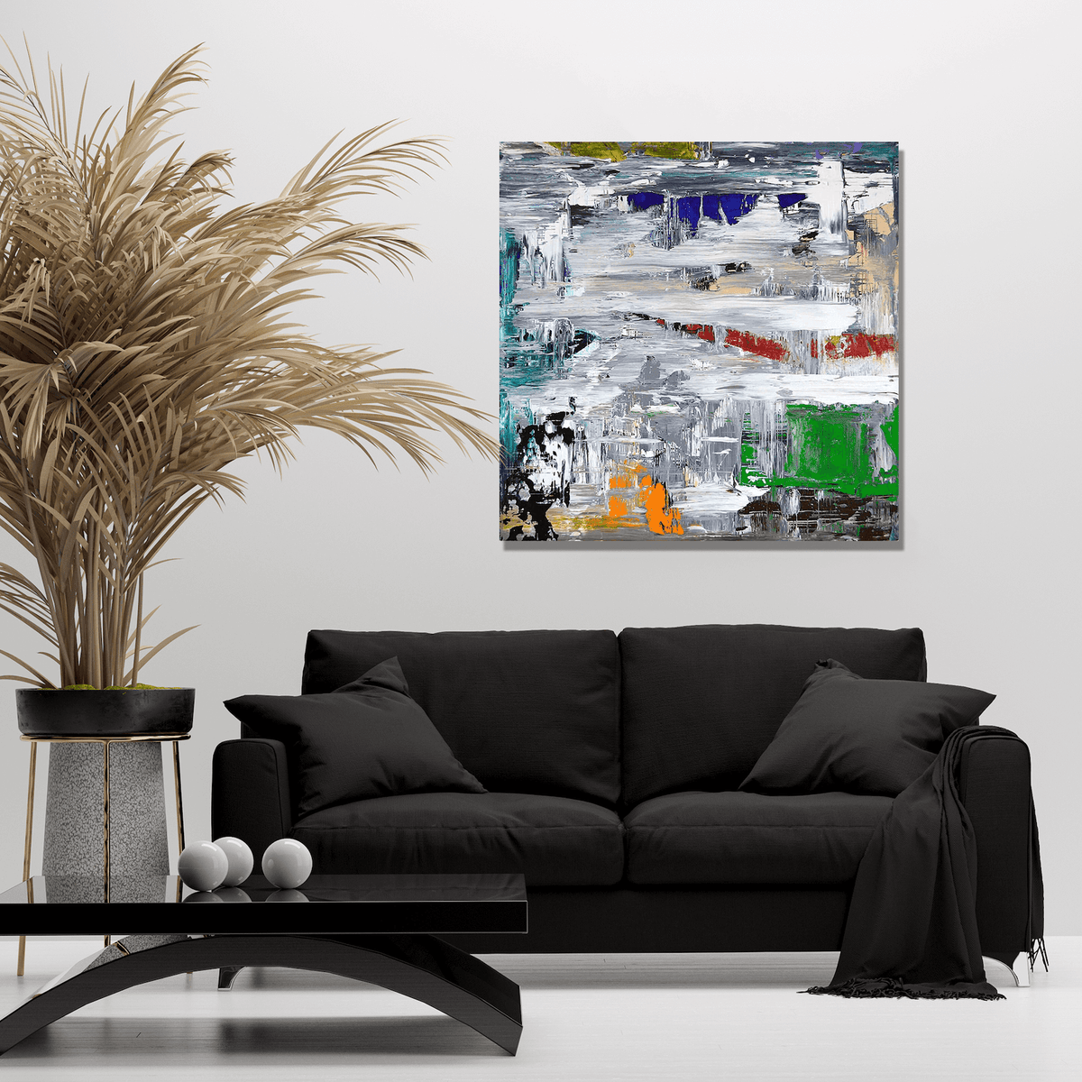 Colore Tributo I Artist Enhanced Canvas Print by John Beard Collection - product image 3 for Resin Society