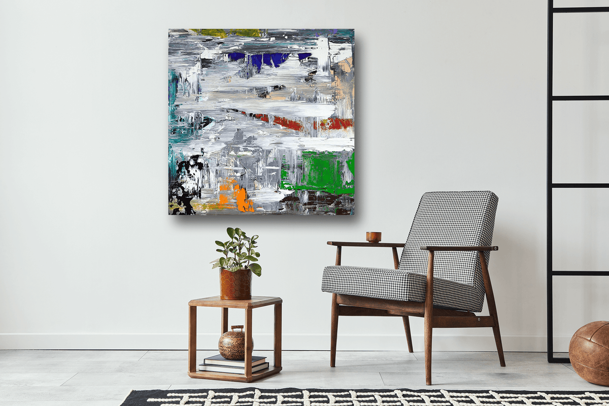 Colore Tributo I Artist Enhanced Canvas Print by John Beard Collection - product image 4 for Resin Society