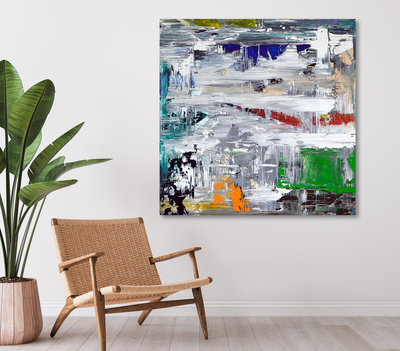 Colore Tributo I Artist Enhanced Canvas Print by John Beard Collection - product image 2 for Resin Society