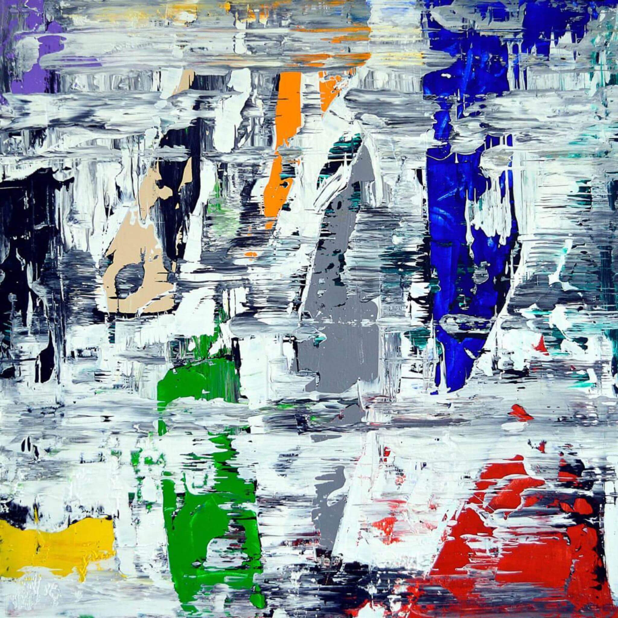 Colore Tributo II Artist Enhanced Canvas Print by John Beard Collection - main product image for Resin Society