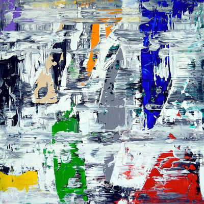 Colore Tributo II Artist Enhanced Canvas Print by John Beard Collection - main product image for Resin Society