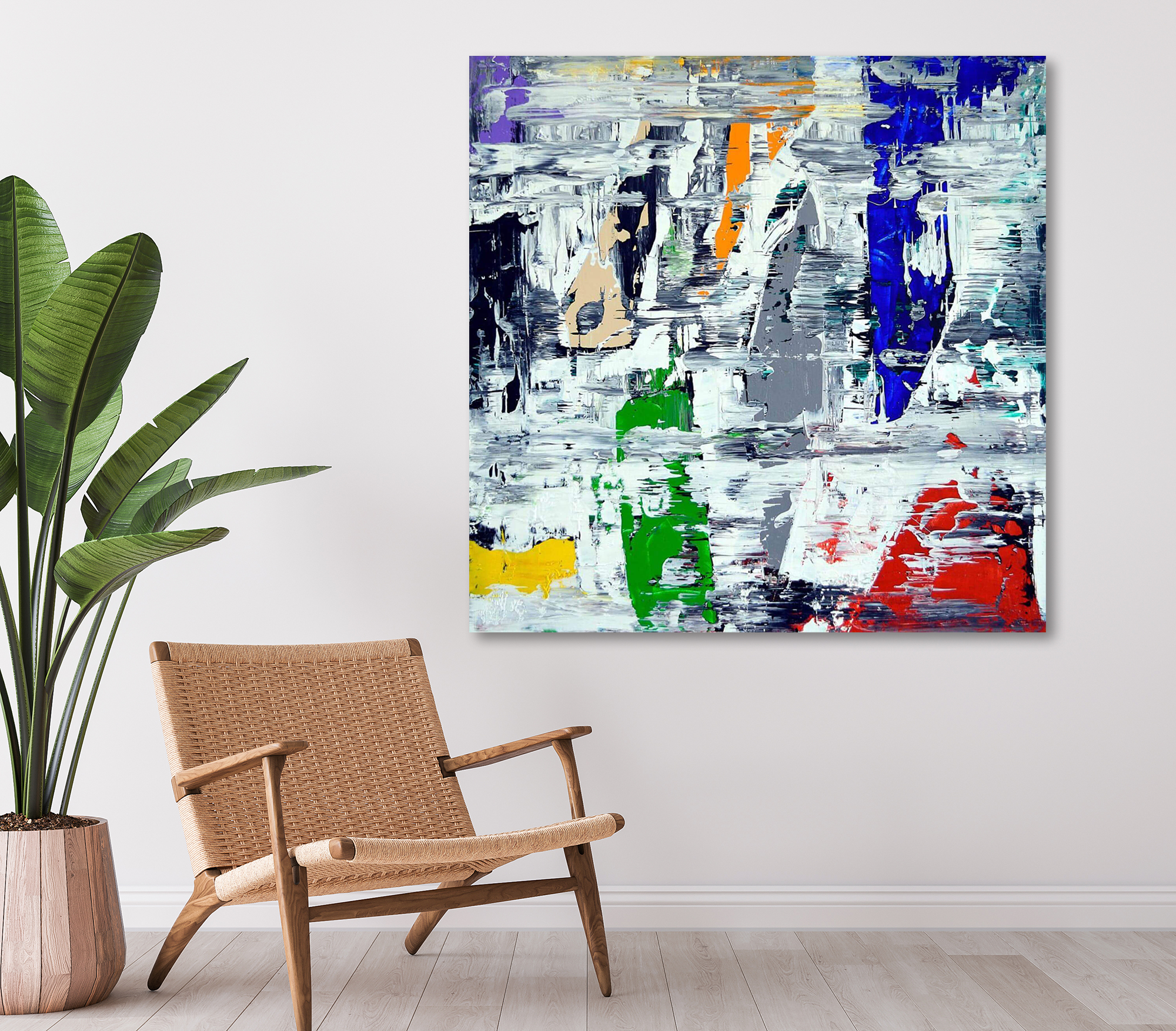 Colore Tributo II Artist Enhanced Canvas Print by John Beard Collection - product image 4 for Resin Society