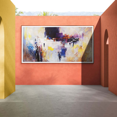 Canvas Print: "Colorplay Symphony" by Tailored Canvases - product image 3 for Resin Society