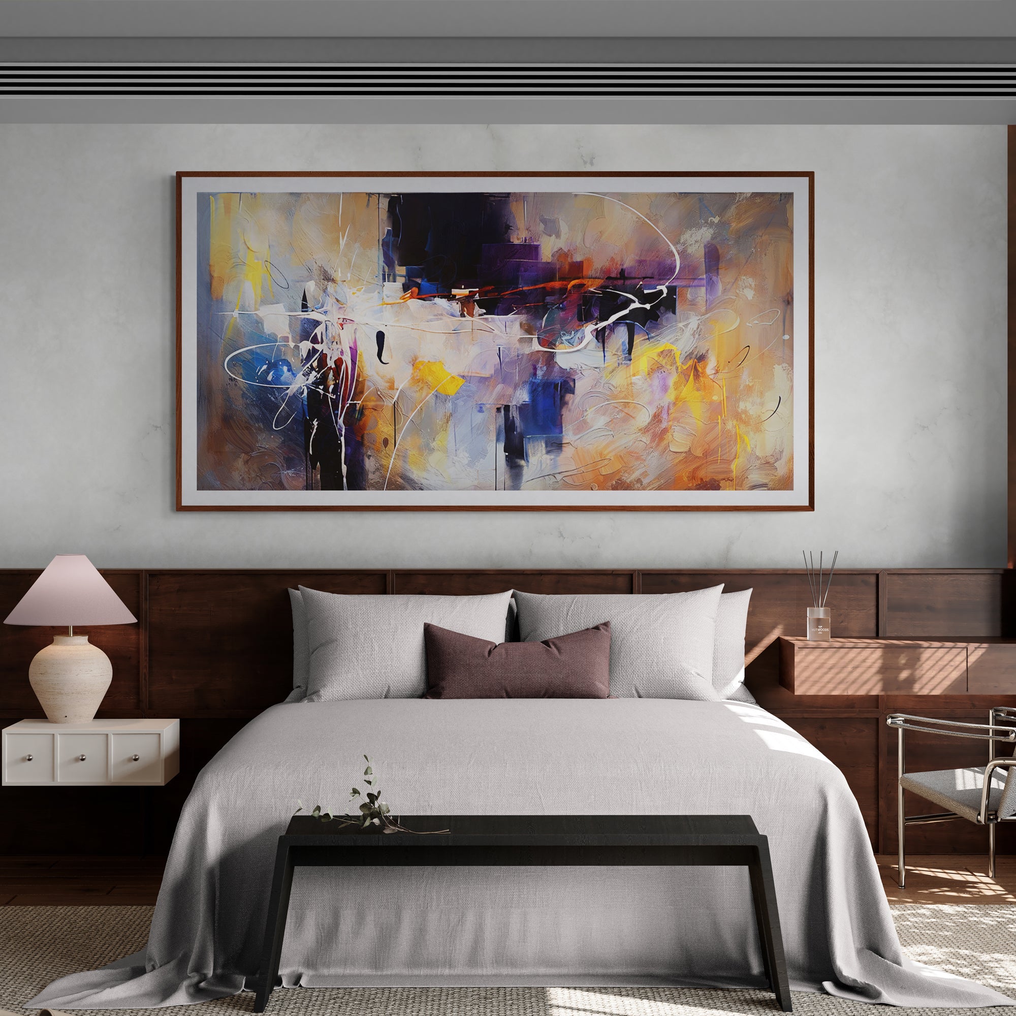 Canvas Print: "Colorplay Symphony" by Tailored Canvases - product image 2 for Resin Society