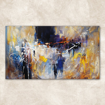 Canvas Print: "Colorplay Symphony" by Tailored Canvases - product image 4 for Resin Society