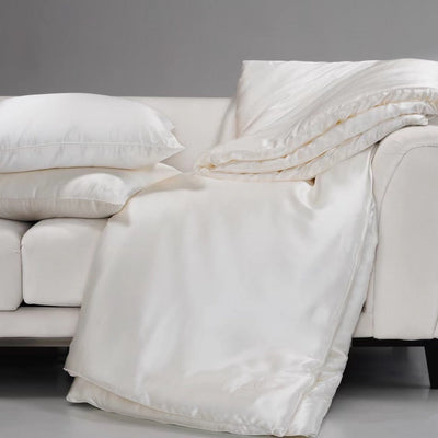 All Season Silk Filled Comforter with Silk Shell by Perle Silk - product image 3 for Resin Society