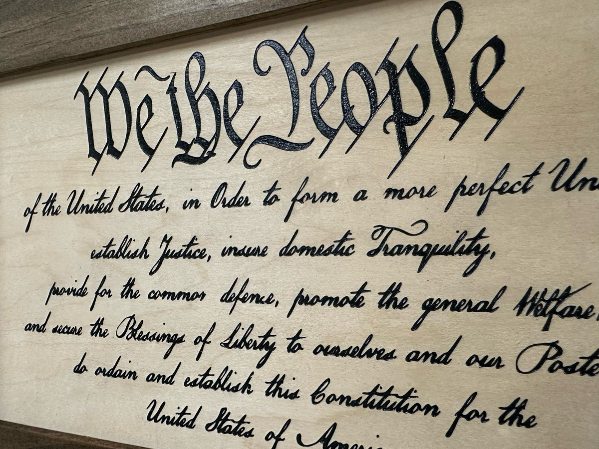 We The People Constitution Gun Concealment Furniture by Bellewood Designs - product image 16 for Resin Society