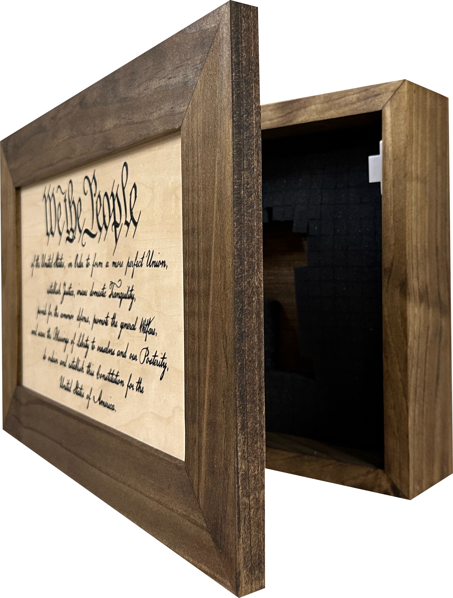 We The People Constitution Gun Concealment Furniture by Bellewood Designs - product image 12 for Resin Society