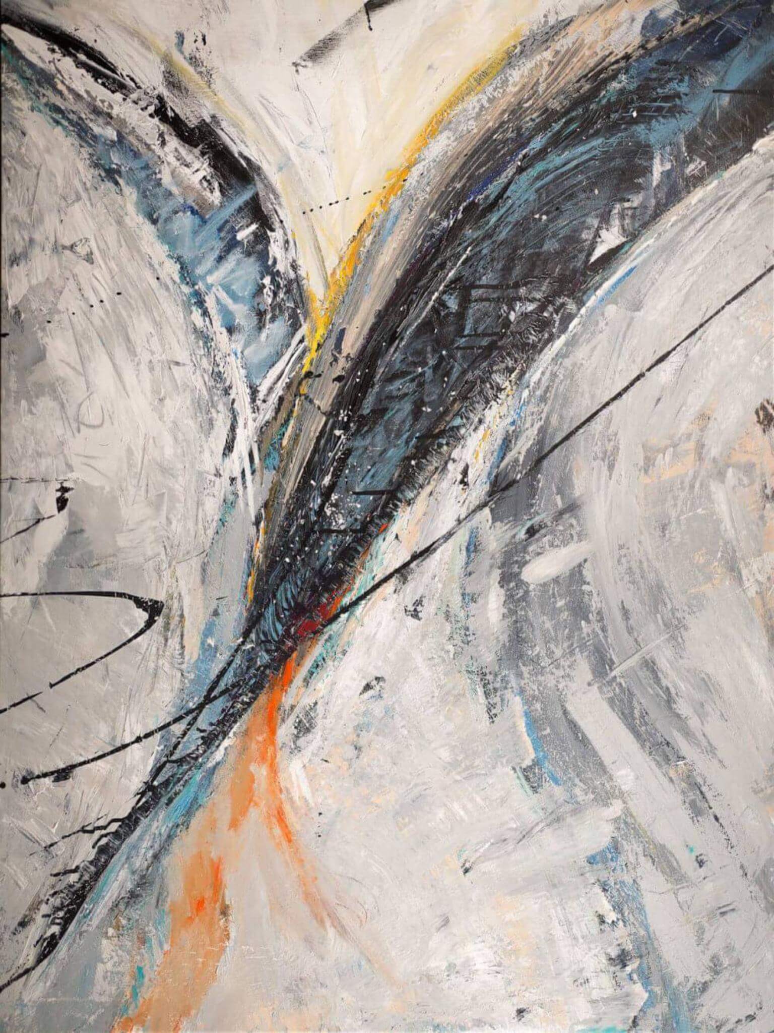 Convergence Artist Enhanced Canvas Print by John Beard Collection - main product image for Resin Society