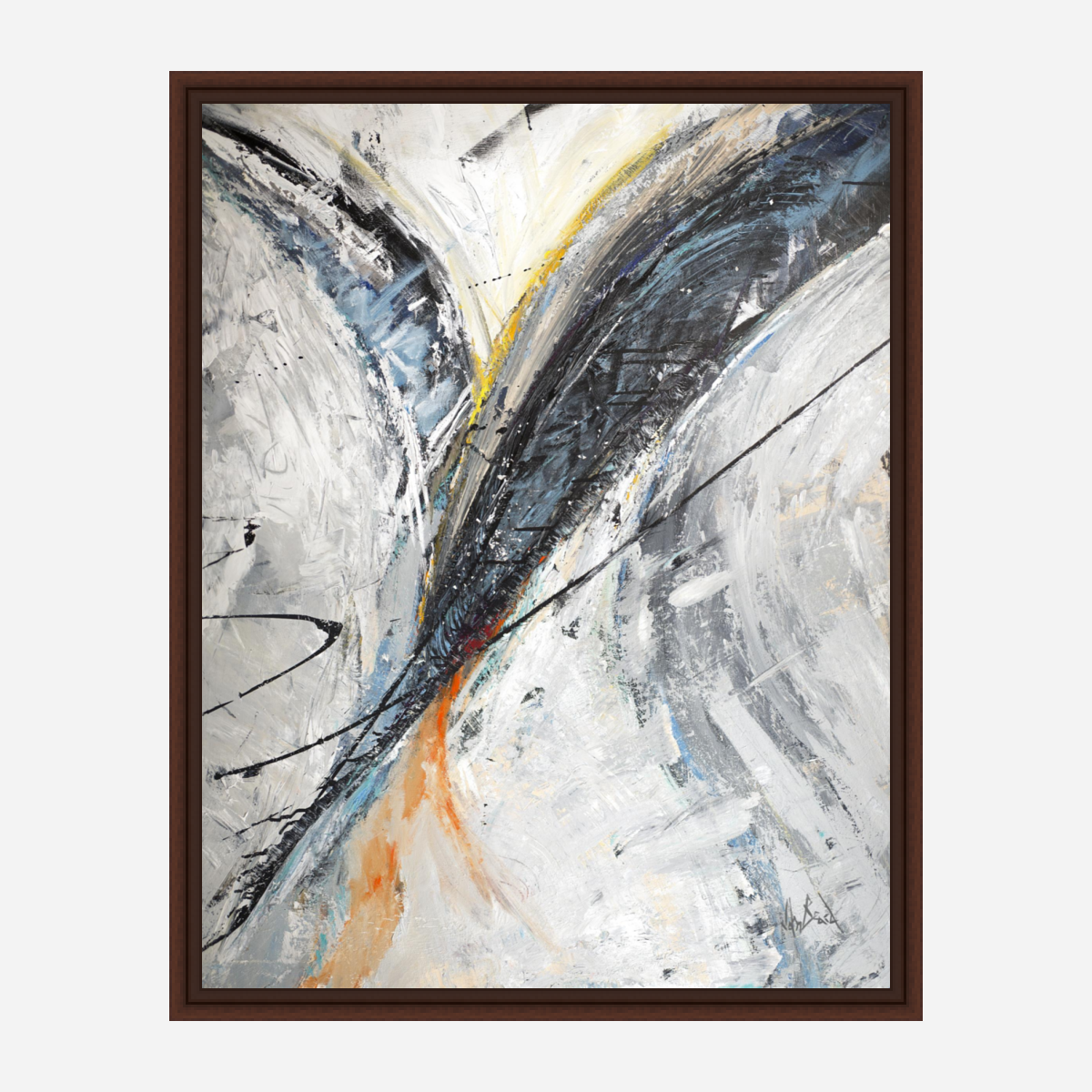 Convergence Artist Enhanced Canvas Print by John Beard Collection - product image 6 for Resin Society