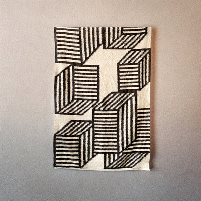 Cubos Wool Rug by Diego Olivero Studio from MESO