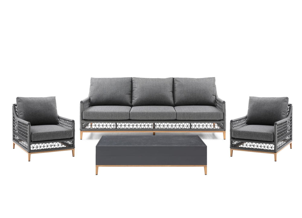 Karen 4-Piece Outdoor Collection by DEKOR - main product image for Resin Society