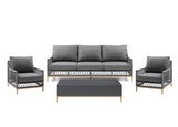 Karen 4-Piece Outdoor Collection by DEKOR - main product image for Resin Society