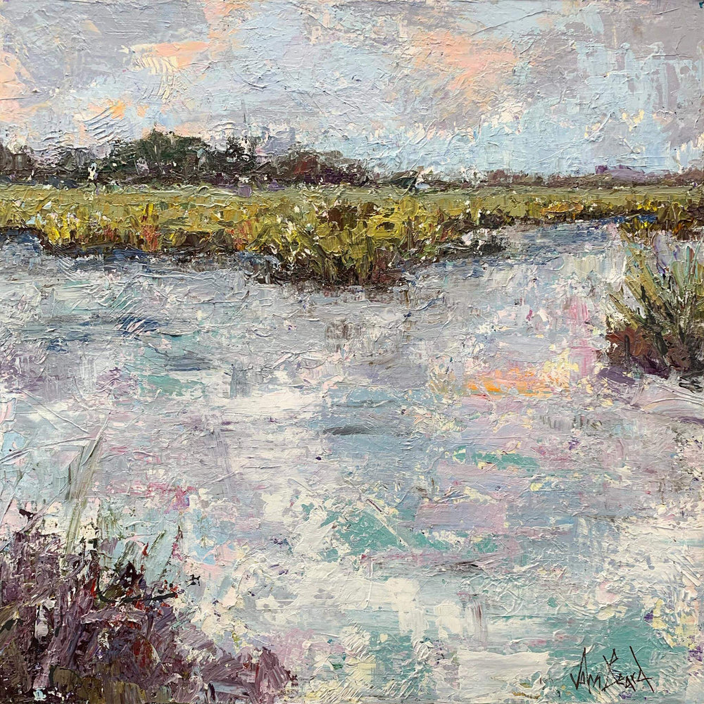 Coral Coast Artist Enhanced Canvas Print by John Beard Collection - main product image for Resin Society