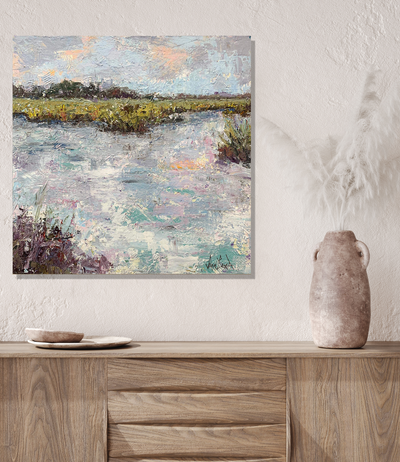 Coral Coast Artist Enhanced Canvas Print by John Beard Collection - product image 3 for Resin Society