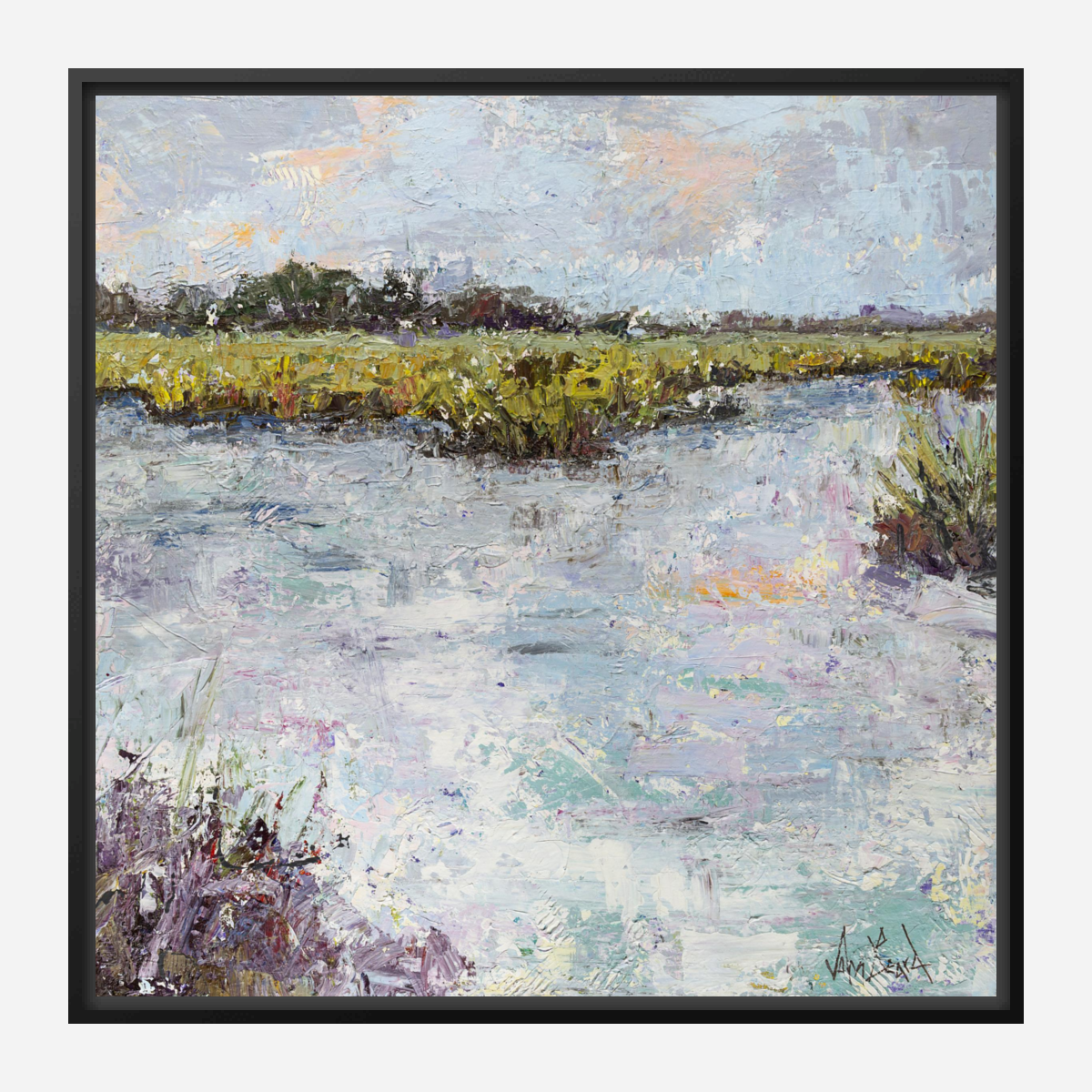 Coral Coast Artist Enhanced Canvas Print by John Beard Collection - product image 5 for Resin Society