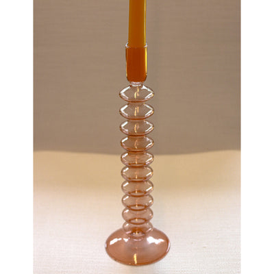 Coraline Peach Candle Holder - Pair by Ro'Table - product image 2 for Resin Society