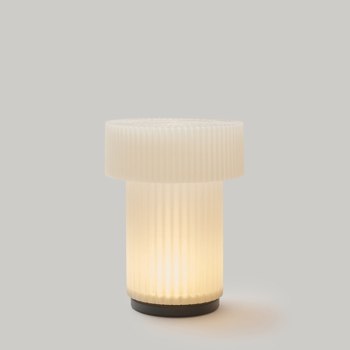 Cordless Mini Drum Lamp by Wooj Design - main product image for Resin Society