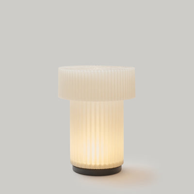 Cordless Mini Drum Lamp by Wooj Design - main product image for Resin Society