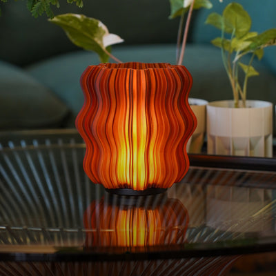 Cordless Mini Wavy Lamp by Wooj Design - product image 8 for Resin Society