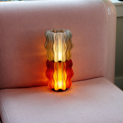 Cordless Mini Wavy Lamp by Wooj Design - product image 12 for Resin Society