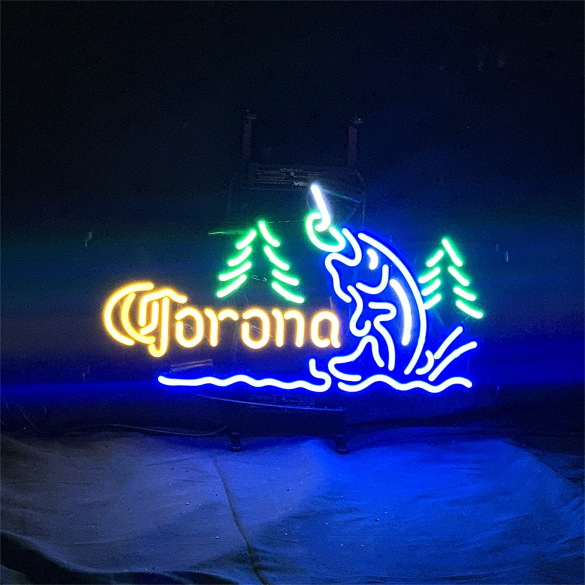 Corona Extra Go Fishing Neon Signs by Neon Signs Land - main product image for Resin Society