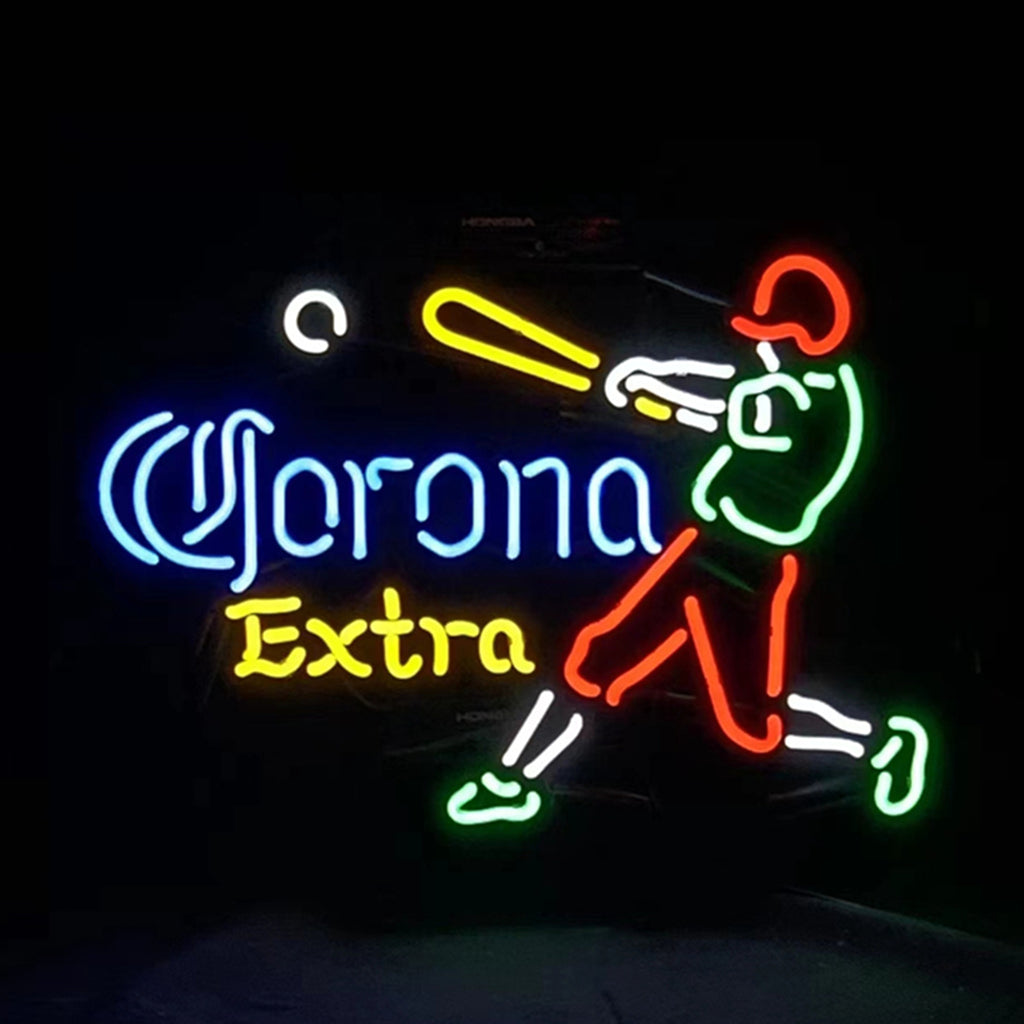 Corona Extra Baseball Player Neon Signs Light by Neon Signs Land - product image 2 for Resin Society