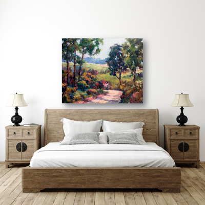 Country Curve Artist Enhanced Canvas Print by John Beard Collection - product image 2 for Resin Society