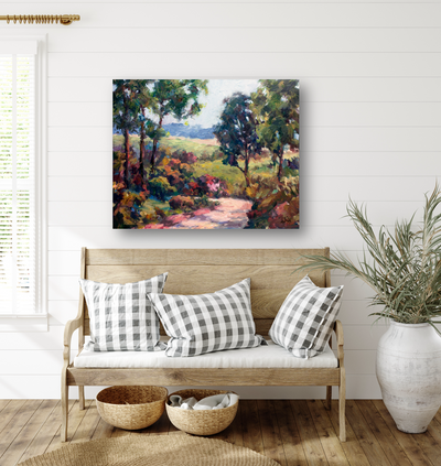 Country Curve Artist Enhanced Canvas Print by John Beard Collection - product image 3 for Resin Society