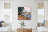 Country Pond Artist Canvas Enhanced Print by John Beard Collection - product image 9 for Resin Society