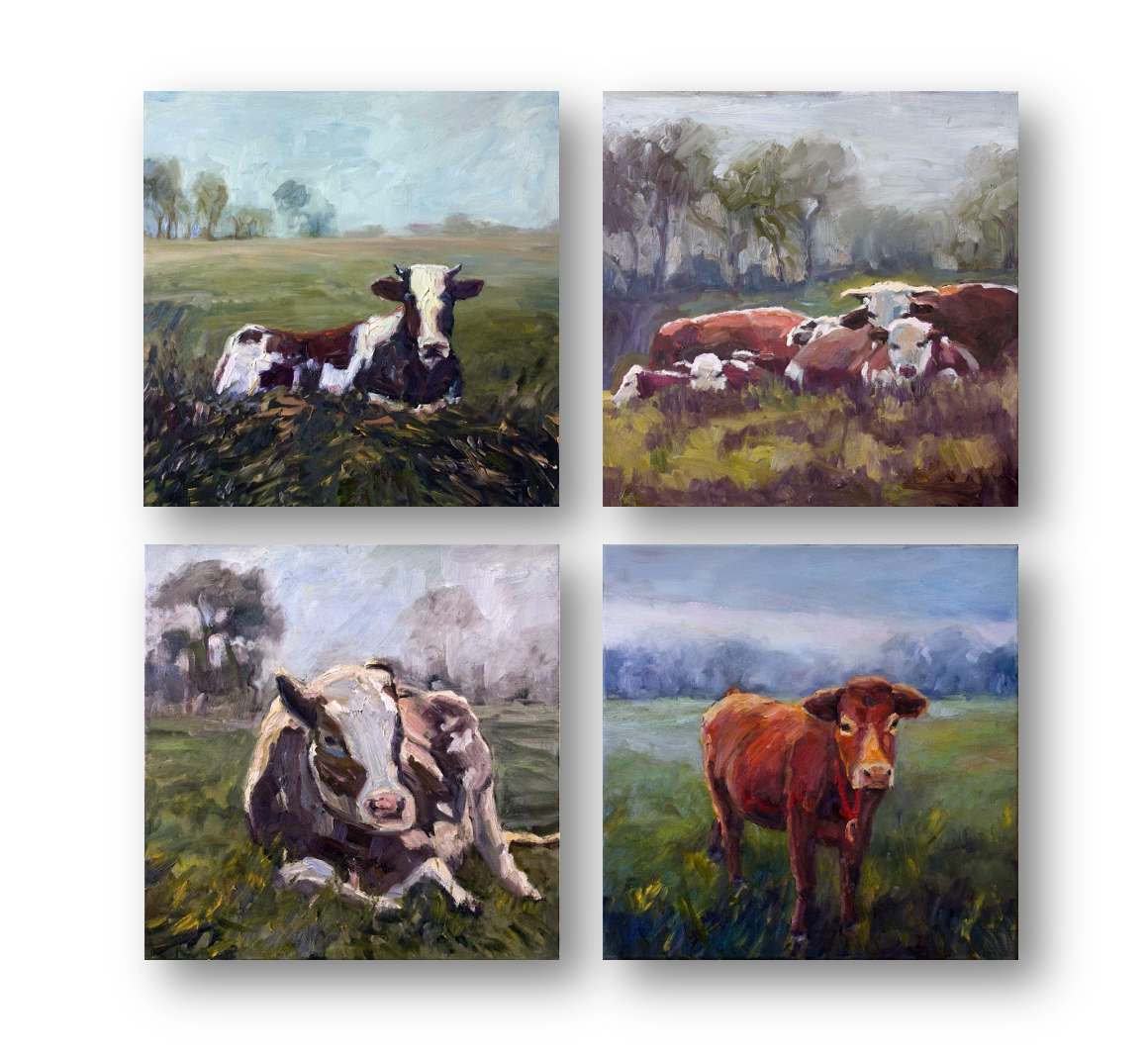 Cow Set by John Beard Collection - main product image for Resin Society