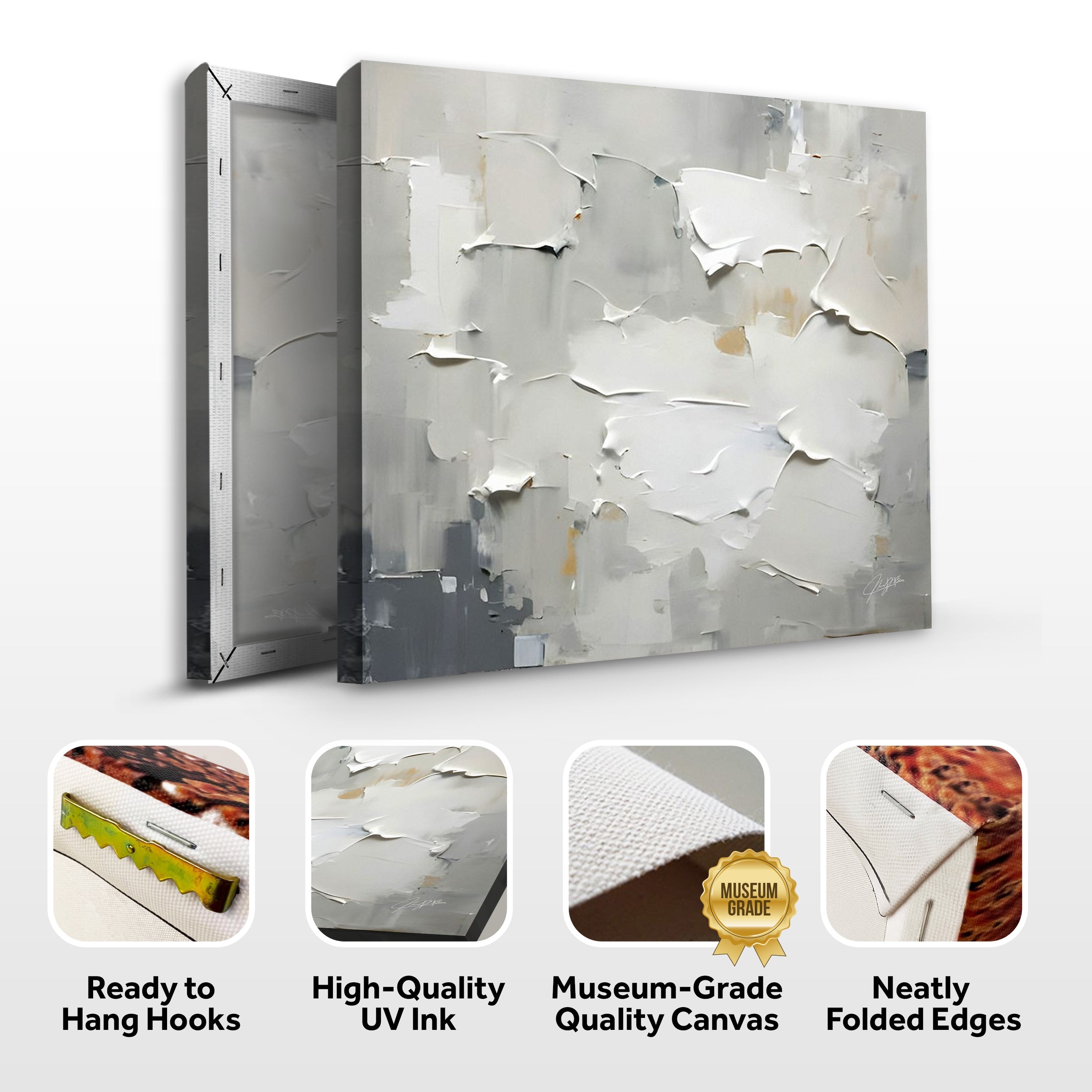 Canvas Print: "Cream Field" by Tailored Canvases - product image 6 for Resin Society