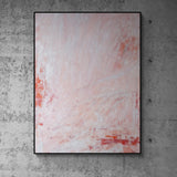 Canvas Print: "Crimson Veil" by Tailored Canvases - product image 3 for Resin Society