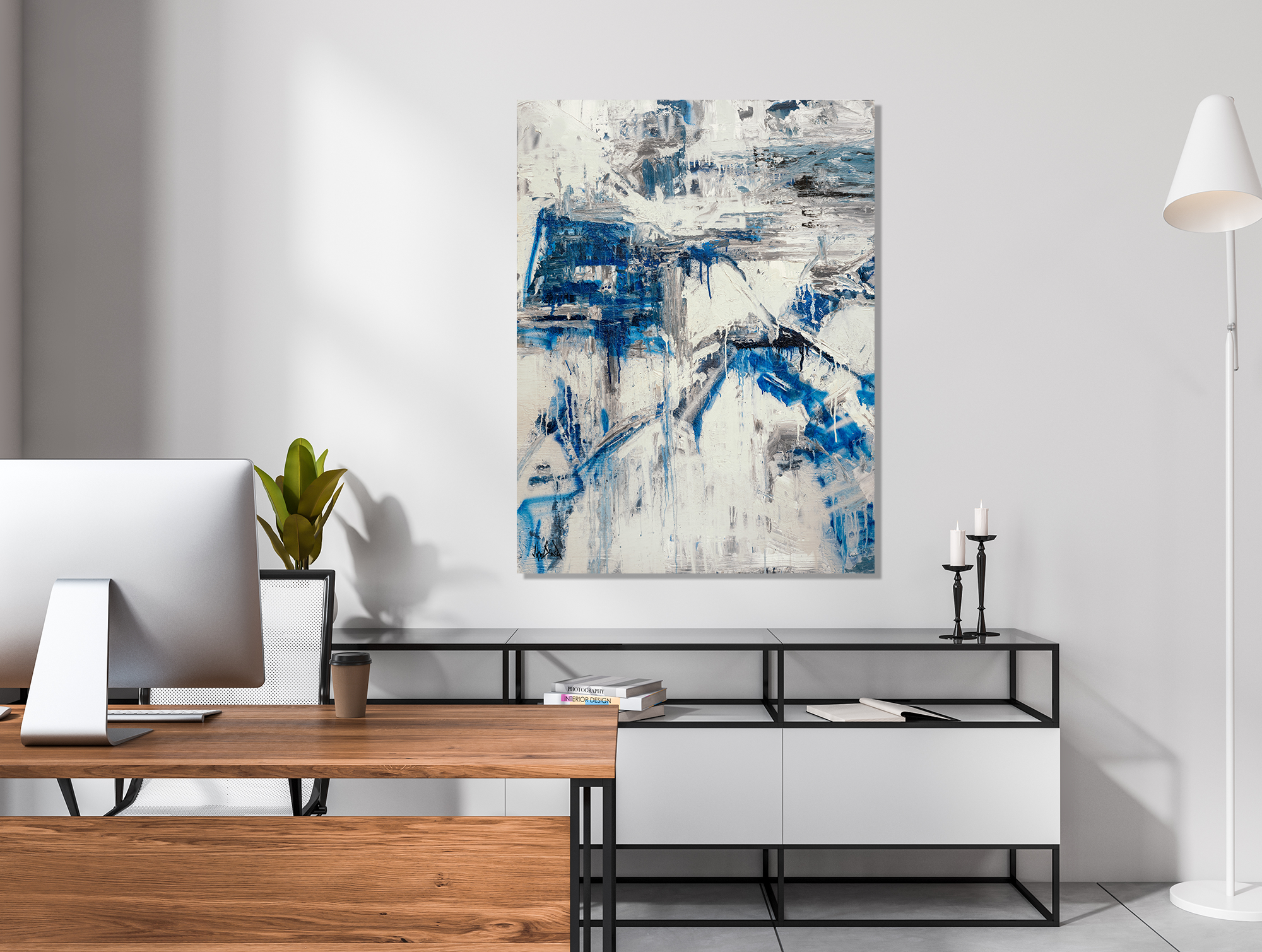 Crushed Velvet Artist Enhanced Canvas Print by John Beard Collection - product image 4 for Resin Society