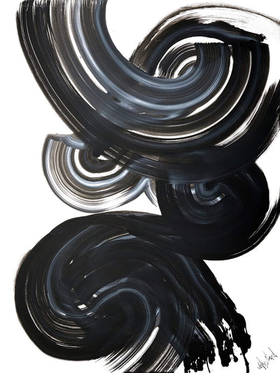 Current I Artist Enhanced Canvas Print by John Beard Collection - main product image for Resin Society