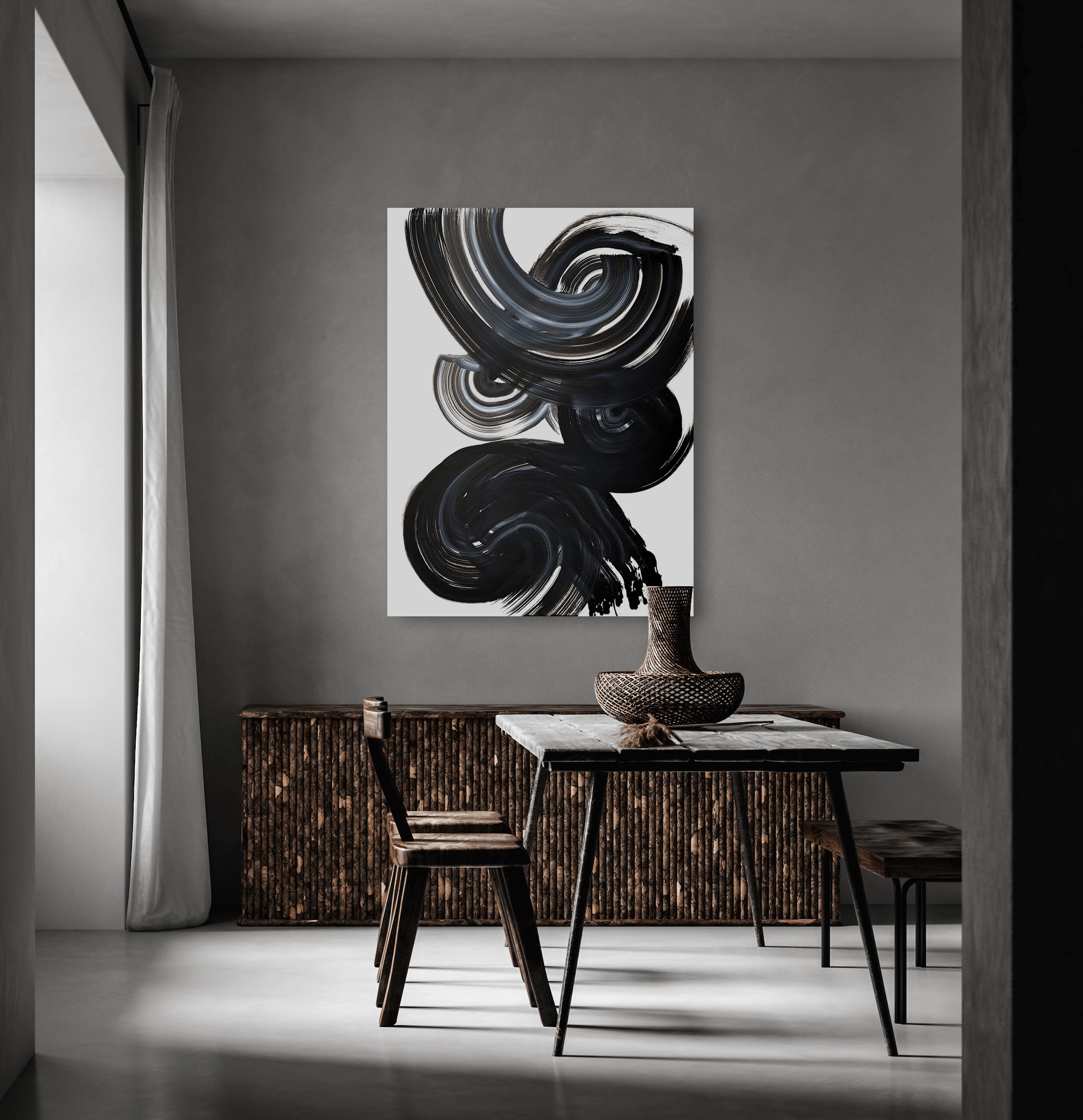 Current I Artist Enhanced Canvas Print by John Beard Collection - product image 3 for Resin Society