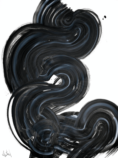 Current II Artist Enhanced Canvas Print by John Beard Collection - main product image for Resin Society