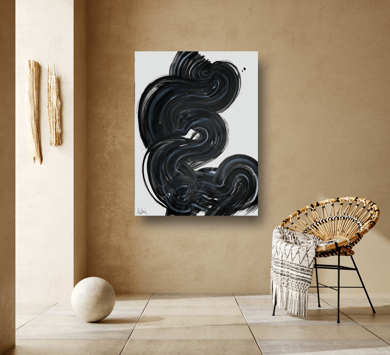 Current II Original by John Beard, 48x60 by John Beard Collection - product image 2 for Resin Society